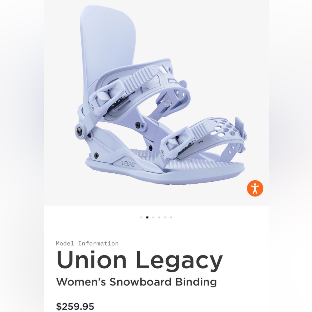 Union Legacy Womens Snowboard Binding